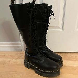 Dr Marten Audrick Knee High Platform Boots